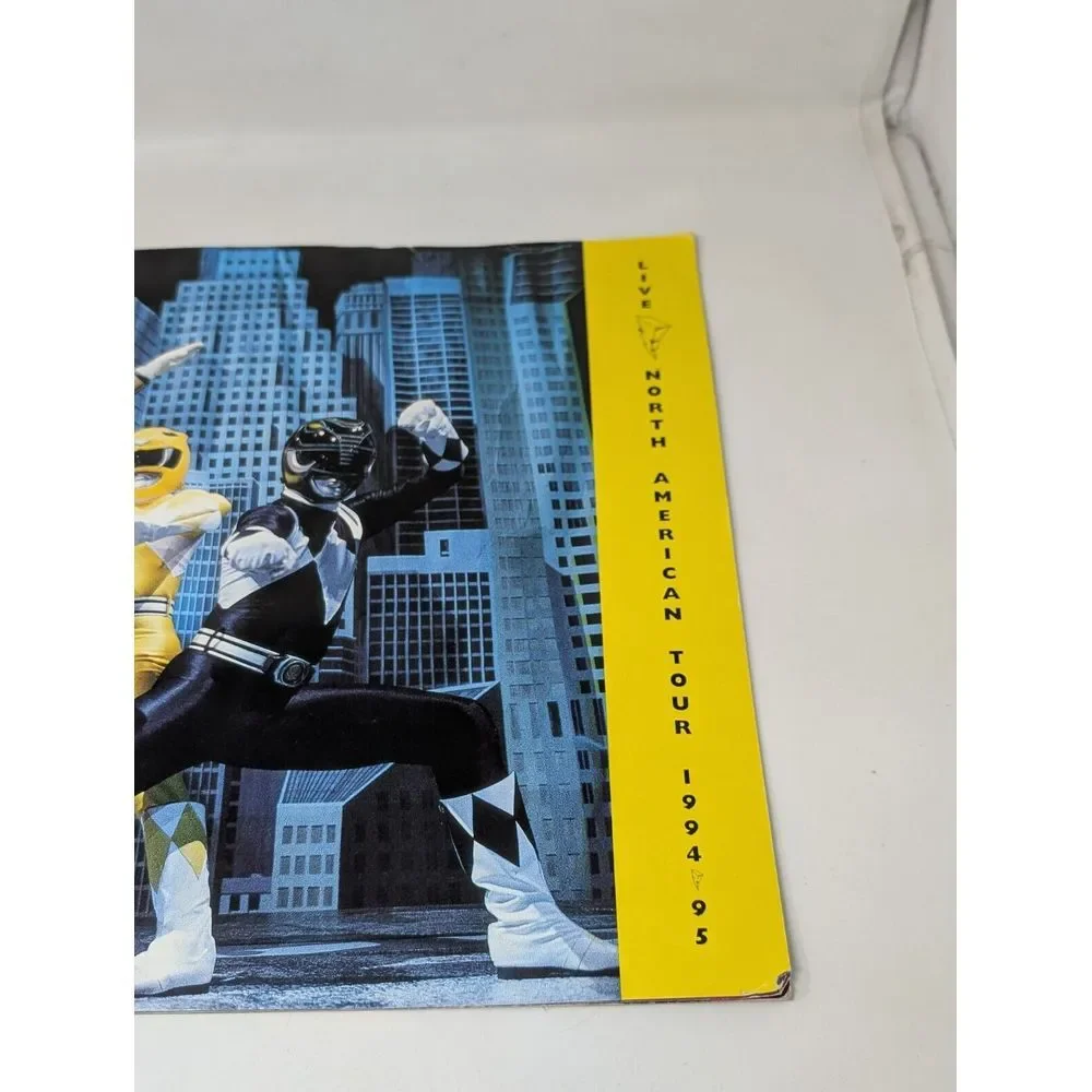 Mighty Morphin‎ Power Rangers Live Souvenir Program 1994 1995 Tour 90s On Stage